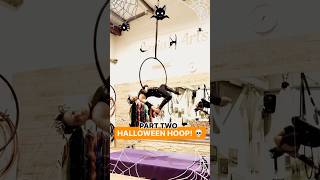 AERIAL HOOP  Spooktacular halloween lyra moves amp combos Part 2 ✨💀✨ aerial halloween lyra [upl. by Diver]