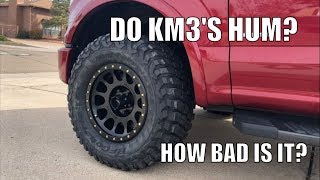 DO THE BFGOODRICH KM3’S HUM ON MY 2015 F150 [upl. by Sapphire768]