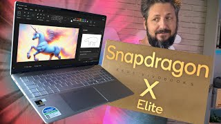 Asus VIVOBOOK S 15 notebook com Snapdragon X Elite Unboxing e impressões [upl. by Egnalos]