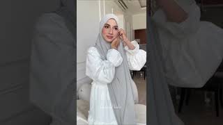 Lets try this tutorial Yang penting labuh depan belakang😍❤️ shawltutorial shawl [upl. by Hippel]