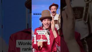 RANKING WONKA SONGS 🍭✨ wonka shorts sharpefamilysingers [upl. by Nannah185]