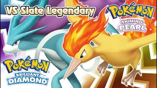 Pokémon Brilliant Diamond amp Shining Pearl  Slate Legendary Battle Music HQ [upl. by Llertnac641]