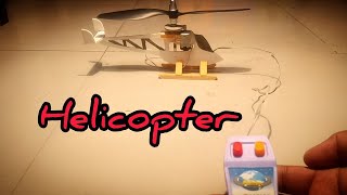 How to Make a Wire Connected Remote Control Helicopter DIY [upl. by Aidualc]