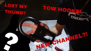 Big Announcements  Tow Hook Install [upl. by Neeruam]