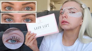 I Tried A Lash Lift Kit From ICONSIGN  Does It Really Work [upl. by Mcnutt]