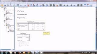 22 Testiranje hipoteze o distribuciji kategoričke varijable hikvadrat testom u programu SPSS [upl. by Ameer]