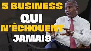 VOICI 5 BUSINESS SÛRS QUI NECHOUENT JAMAIS DEVENIR RICHE EN AFRIQUE [upl. by Ociram797]