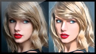 Photoshop How to transform photograph into digital painting [upl. by Aneeles557]