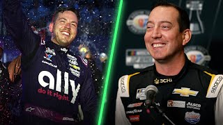 Alex Bowman Responds To Rumor That Hell Be Replaced By Kyle Busch [upl. by Hyps]