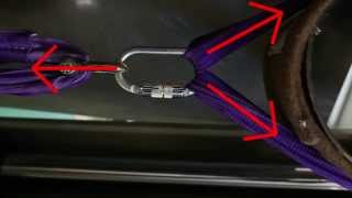 How the shape of a carabiner influences its breaking load [upl. by Jovitta]