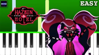 Hazbin Hotel  Respectless  Piano Tutorial EASY [upl. by Adnawal]