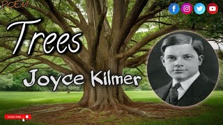 Trees by Joyce Kilmer POEM Explain in Very Simple Language हिन्दी [upl. by Anstice]