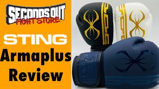 Sting Armaplus Boxing Gloves Review [upl. by Eselahc]