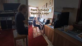 Schubert  quotRastlose Liebequot Restless Love piano song lieder schubert soprano klavier [upl. by Ydnahs696]