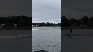 First Gainer🤙Another angle waterski waterskiing jumping wakeboarding cool fypシ゚ shorts [upl. by Marsh]