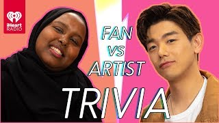 Eric Nam Goes Head to Head With His Biggest Fan  Fan Vs Artist Trivia [upl. by Peter]