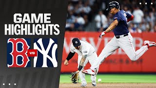 Red Sox vs Yankees Game Highlights 91324  MLB Highlights [upl. by Raycher]