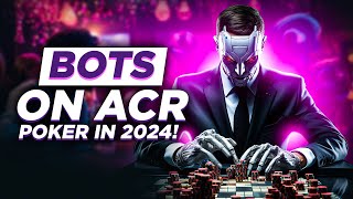 PROOF there are Bots on ACR Poker in 2024 poker [upl. by Ahsatel]