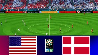 FIFA 23 USWNT vs DENMARK w  Nov 21 2024  FIFA Womens World Cup 2023  PS5 Gameplay [upl. by Solomon]