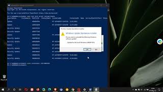 Uninstall Windows 10 problem updates using Command Prompt or PowerShell [upl. by Latt534]