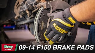 How To Replace Brake Pads and Rotors on a 2009 to 2014 Ford F150 [upl. by Revert]