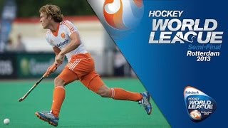 Netherlands vs India Mens Hockey World League Rotterdam Group B 15613 [upl. by Attelra]