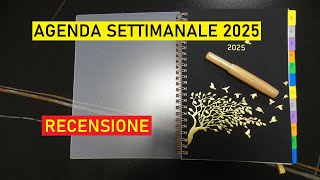 Agenda Settimanale 2025  Recensione [upl. by Gillan]