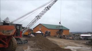 1929 Koehring Dragline at Lakeside Sand  Gravel [upl. by Rfinnej314]