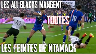 Ntamack is MAD and the AllBlacks are buying all his dummies [upl. by Osner757]