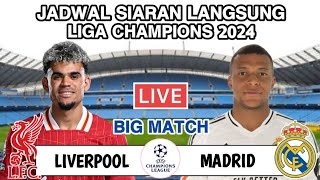 Jadwal Liga Champions 2024  LIVERPOOL vs REAL MADRID  Head to head [upl. by Davide]