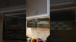 Acrylic modular kitchen  pantry unit kitchen  small kitchen  House plan kannada  italian kitchen [upl. by Madai919]