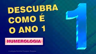 COMO É O ANO PESSOAL 1 O QUE TEM DE TÃO INTERESSANTE NESSA VIBRAÇÃO QUE VOCÊ PODE USAR SEMPRE [upl. by Philip143]