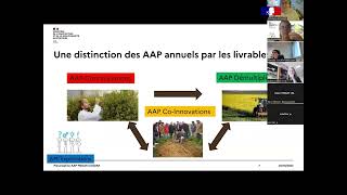 Webinaire  Appel à projets CASDAR 2023 « Connaissances CoInnovation et Démultiplication » [upl. by Sebastian]