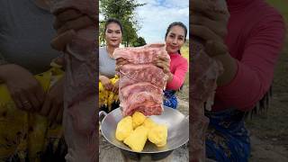 How to crispy pork with butter recipe shortvideo shorts cooking food recipe [upl. by Cece]