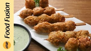 Chicken sticks Recipe By Food Fusion [upl. by Allenrad166]