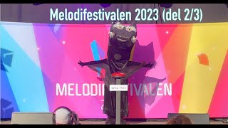 Melodifestivalen 2023 del 23  SVT Melodifestivalen highlight in Linkoping [upl. by Magdala]