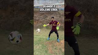 Quando atacante erra vs goleiro 😂🧤 [upl. by Lilhak]