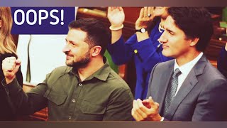 Canadian Parliament Applaud Nzi 🇨🇦 zelensky [upl. by Peder]