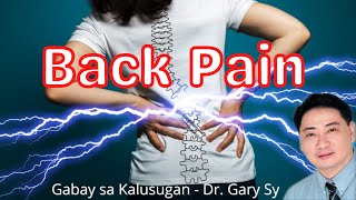 Back Pain  Dr Gary Sy [upl. by Emil843]