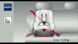 Moovy car seat Inglesina  Bimbomarket [upl. by Eelloh]