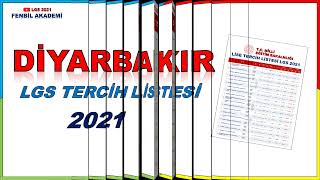 DİYARBAKIR EN İYİ LİSELER LGS 2021 [upl. by Normandy]