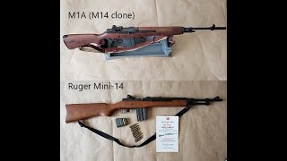 The Mini14 standard rifle – Ruger’s legacy looking nod to the M1 Garand M14 and M1 Carbine rifles [upl. by Zaslow]