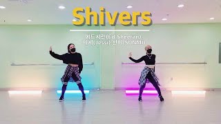 에드 시런Ed Sheeran SHIVERS Feat Jessi SUNMI다이어트댄스팝몸풀이시니주리창작거울모드 [upl. by Cochard]