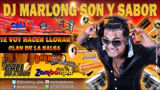 Te Voy Hacer Llorar  EL Clan de la Salsa  DJ Marlong Son y Sabor [upl. by Colby]