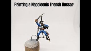 A guide to painting a Perry Miniatures plastic 28mm Napoleonic French 1st Hussar [upl. by Braynard61]