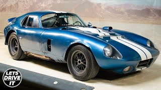 Inside a REAL Shelby Cobra Daytona Coupe CSX2287  POV Interior Details  Lets Drive It [upl. by Melentha]