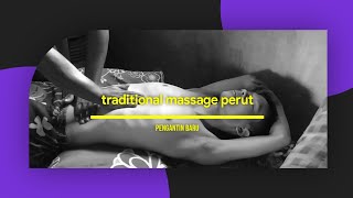 traditional massage perut pengantin baru [upl. by Issi]