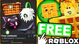 FREE UGC LIMITEDS HOW TO GET Buttery Waffle Briefcase Fluffy Earmuffys amp More ROBLOX EVENT [upl. by Colston718]