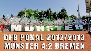 DFB Pokal Preußen Münster 42 Werder Bremen Münster 4 Life [upl. by Apps]