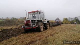 Orba v daždi 2020Zetor 16145Škoda 180Zetor 12145 [upl. by Sybilla]